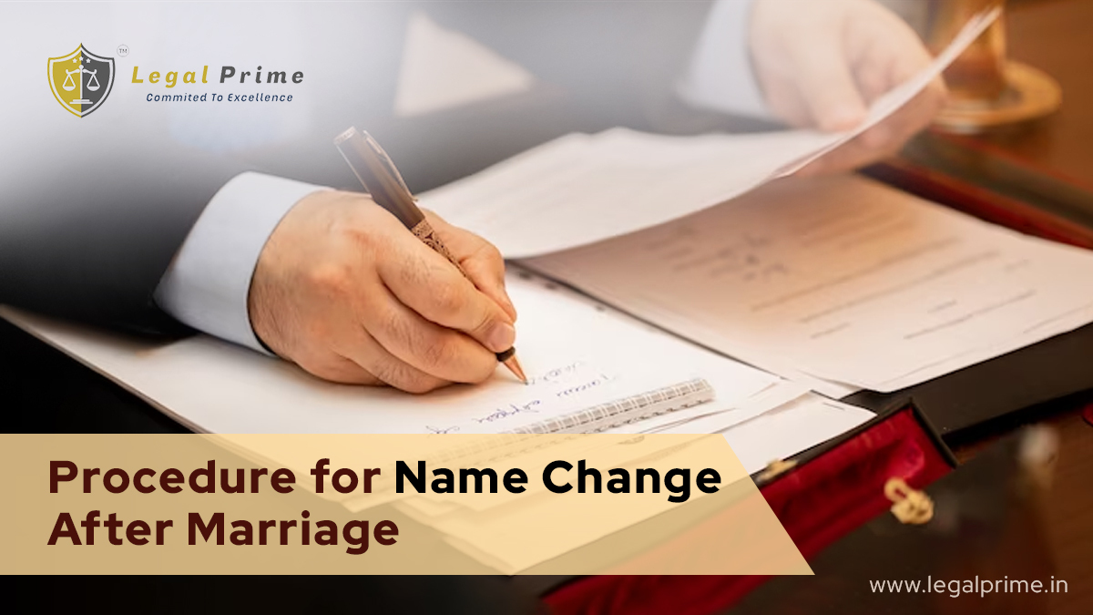 Procedure for Name Change After Marriage