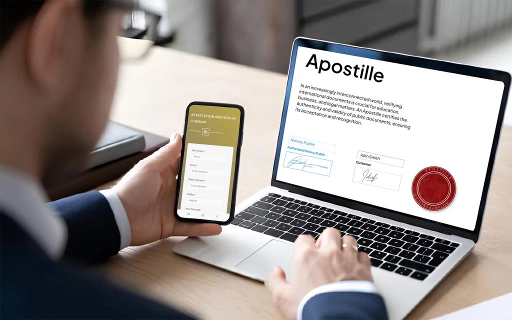 MEA and Apostille attestation in Online