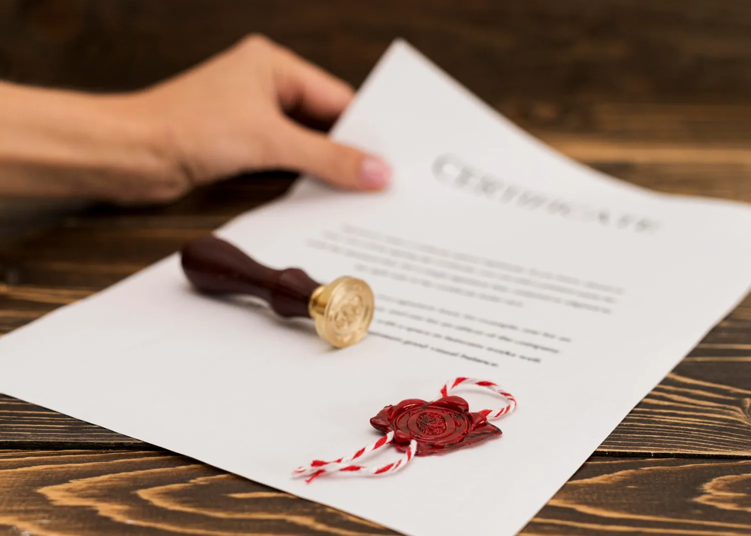 Certificate attestation