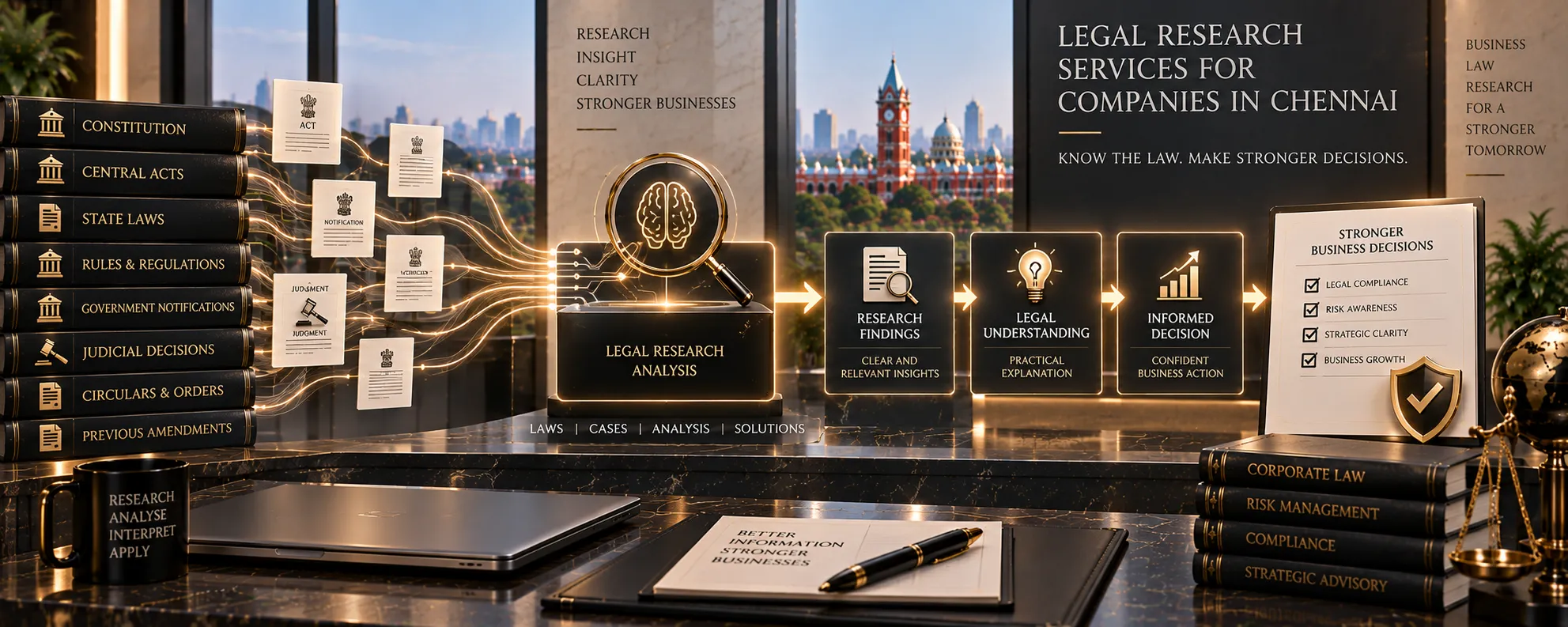 Legal Research Services for Companies in Chennai