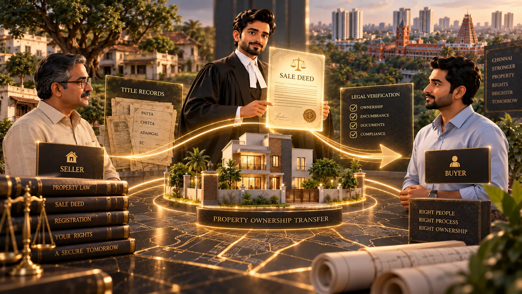 Property Ownership Transfer and Sale Deed Documentation in Chennai